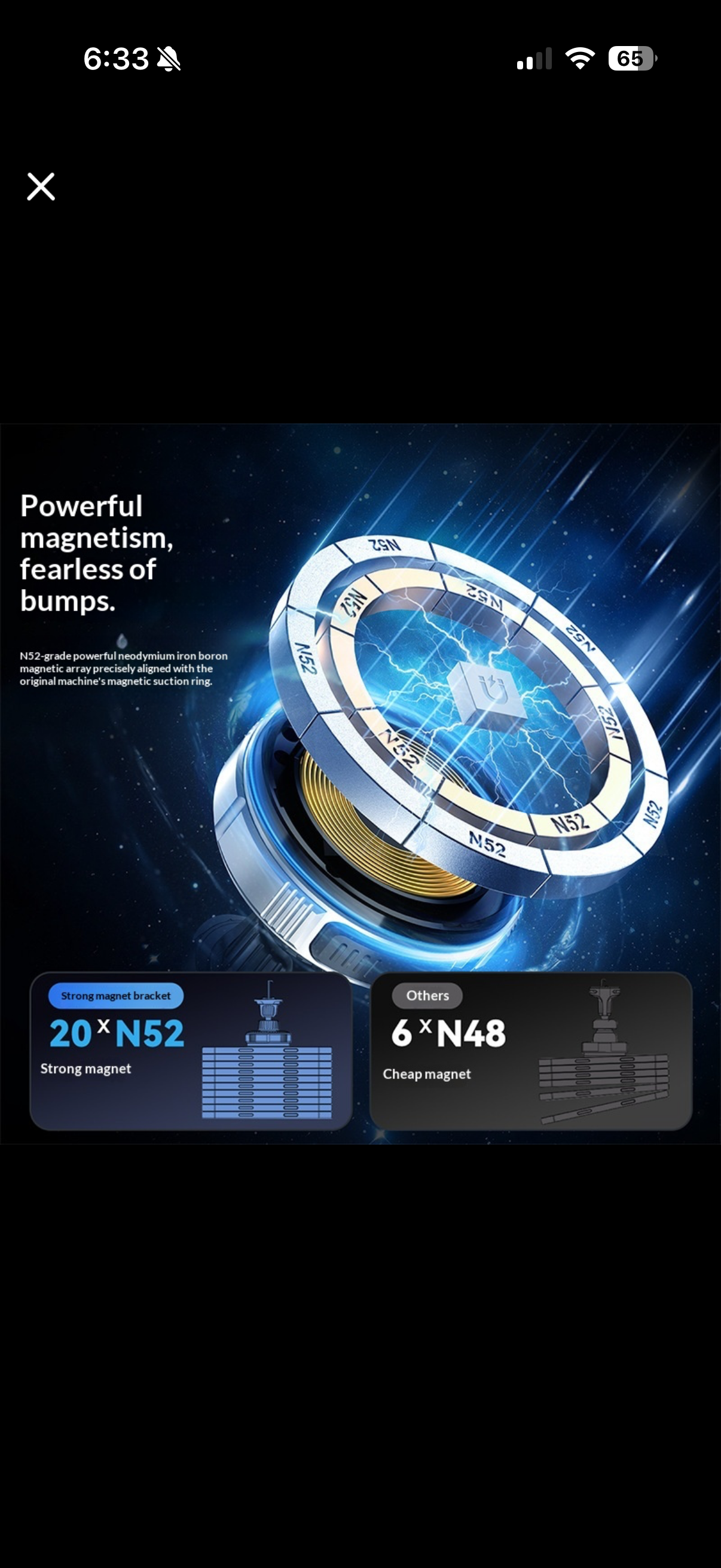 Magnetic Wireless Car Charger Mount